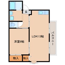 桜橋駅 徒歩20分 2階の物件間取画像